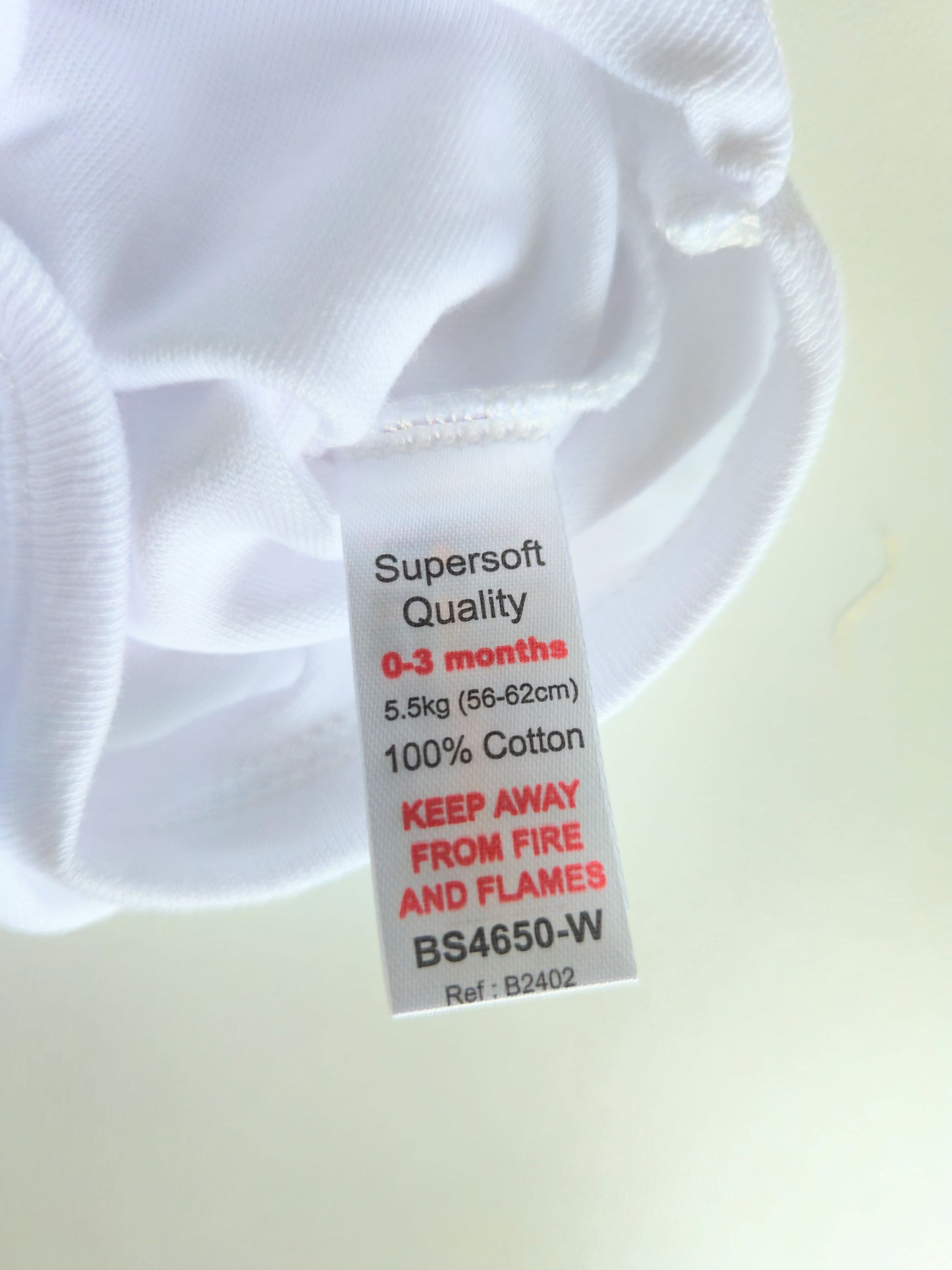 always HUNGRY Embroidered Baby Grow and/or Bib | Organic Cotton | New Baby Gift | Gender Neutral | Short Sleeve | white with rainbow text | Onsie