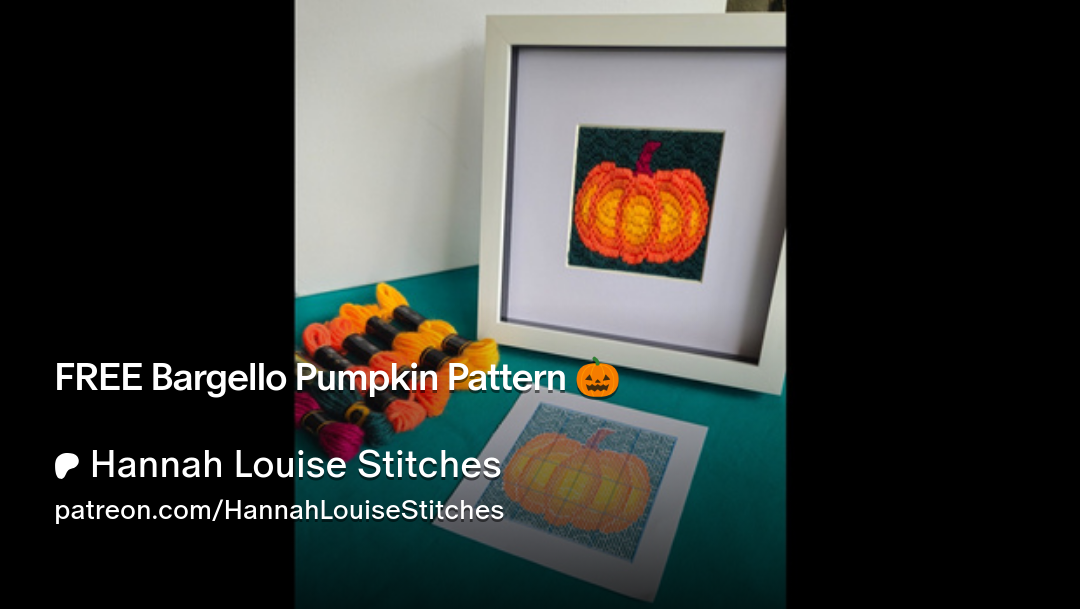 Bargello Pumpkin Materials Pack 🎃🧵