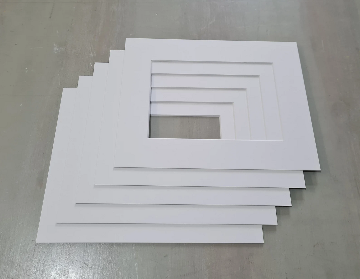 8" x 8" Box Photo Frame | 3D Floating Display | Glassless Frame for Needlework, Bargello & Textiles