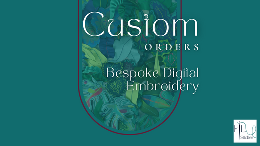 Bespoke Embroidery Commissions | Hannah Louise Stitches