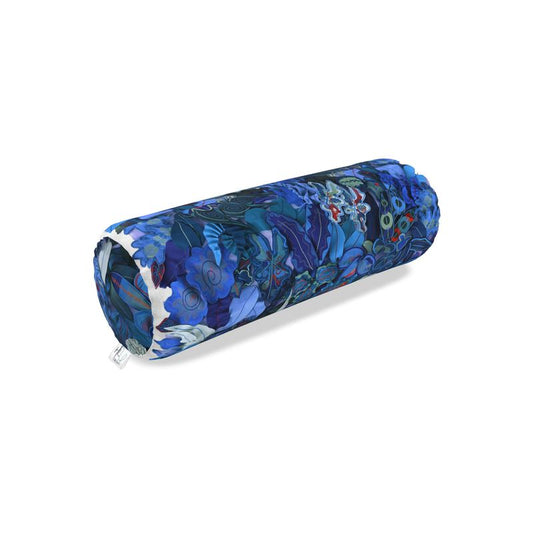 Big Blue Botanical Bolster